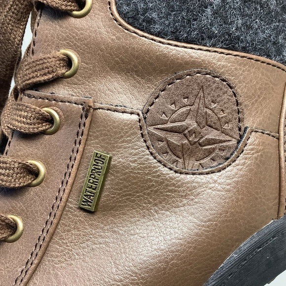 Wanderlust Dark Tan “Billie” Ankle Boots - Picture 8 of 9